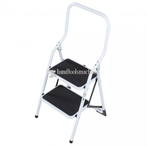 2 Tread Steel Folding Step Stool Ladder