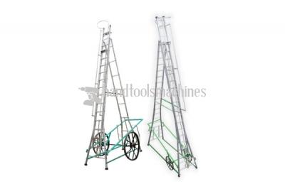 Auto Folding Frp Ladder With Inner Platform