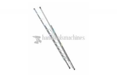 Fire Bridge Type Extendable Telescopic Aluminum Ladders (Heavy Duty)