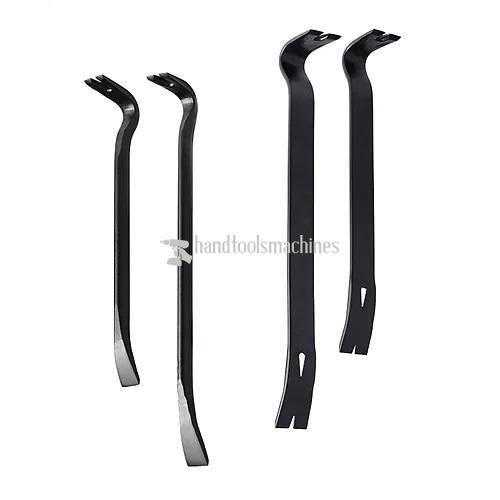 Forged carbon steel wrecking bar Gorilla bar with nail puller