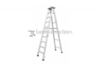 General Purpose Folding Aluminum Ladder With Plat Form & Wide Steps (Heavy Duty)
