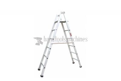 General Purpose Folding Aluminum Ladder With Platform & Wide Steps (Heavy Duty)